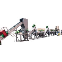 PE PP Plastic Dirty Waste Film Washing Recycling Machine Line