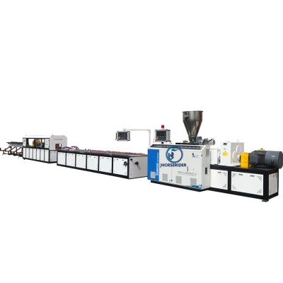 plastic profile extrusion production line plastic PVC ceiling board making machinery